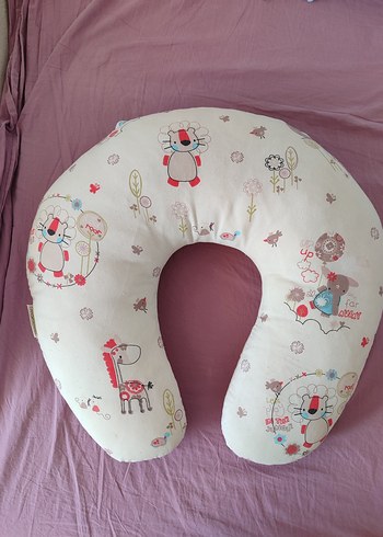 Renkli Desenli Emzirme ve puset  Yastığı - Görsel 7