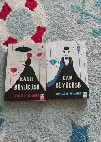 Kağıt Büyücüsü ve Cam Büyücüsü Roman Seti