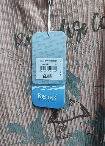 xl Beden camel Renk Berrak Ev elbisesi