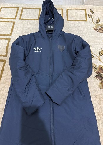 Umbro Erkek Lacivert Kapüşonlu Fermuarlı Mont - Görsel 6