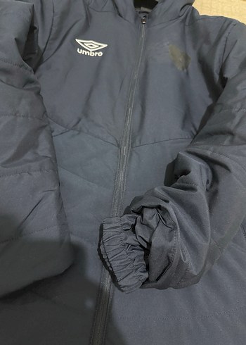 Umbro Erkek Lacivert Kapüşonlu Fermuarlı Mont - Görsel 5