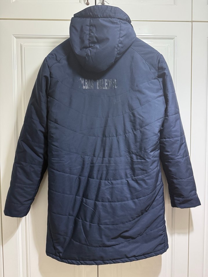 Umbro Erkek Lacivert Kapüşonlu Fermuarlı Mont - Görsel 4