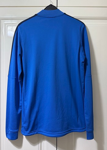 Nike Erkek Mavi Fermuarlı Eşofman Üst - Görsel 3