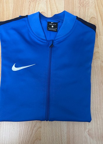 Nike Erkek Mavi Fermuarlı Eşofman Üst - Görsel 6