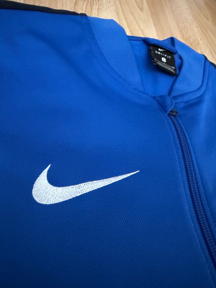 Nike Erkek Mavi Fermuarlı Eşofman Üst - Görsel 5