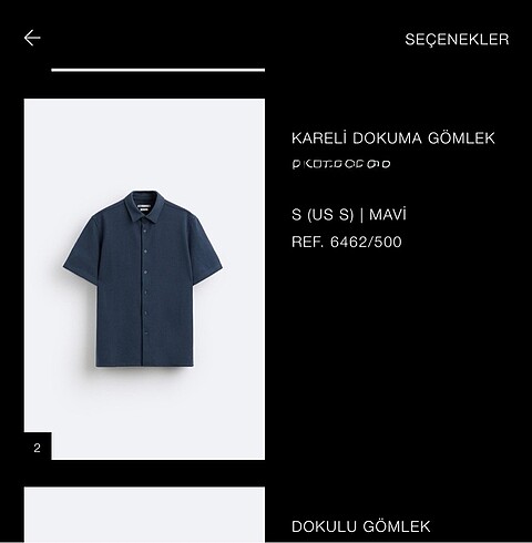 Zara Gömlek - Görsel 2