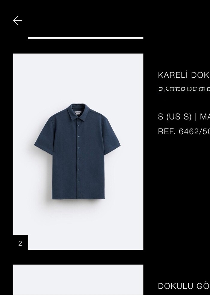 Zara Gömlek - Görsel 2