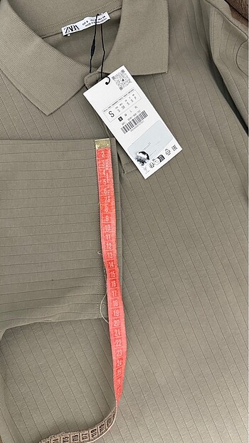 Zara Triko Tişört - Görsel 10