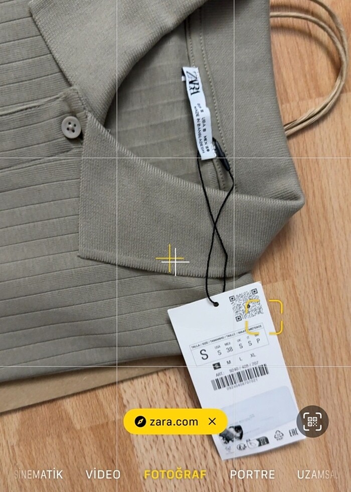 Zara Triko Tişört - Görsel 3