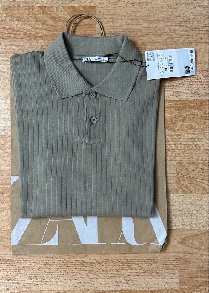 Zara Triko Tişört - Görsel 2