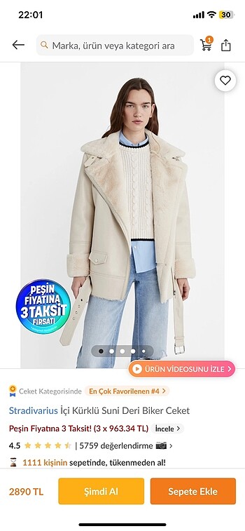 Stradivarius Stradivarius biker mont