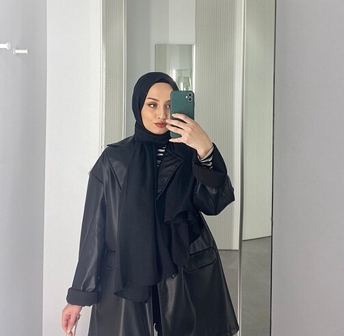 Deri blazer ceket