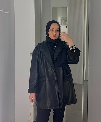 Diğer Deri blazer ceket