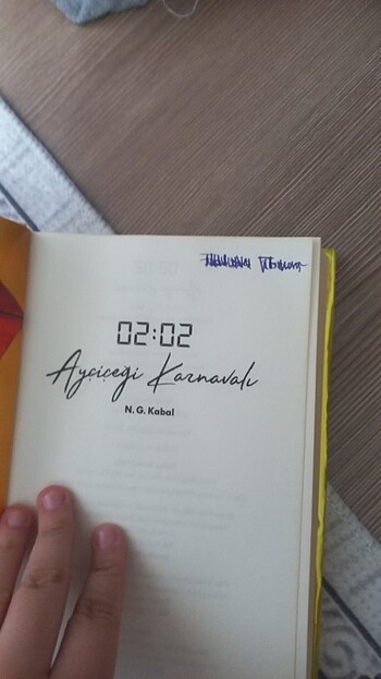  Beden Renk Ayçiçeği karnavalı kitabı