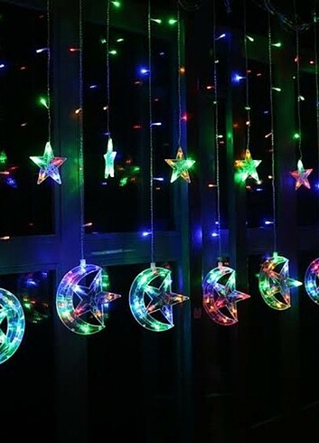 LED ışık Ramazan renkli 