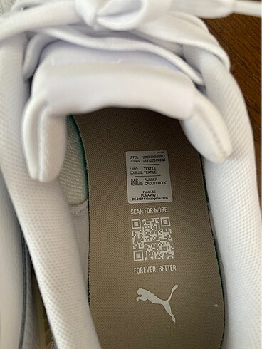 40,5 Beden beyaz Renk Puma Kadın Sneaker