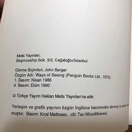  John Berger - Görme Biçimleri