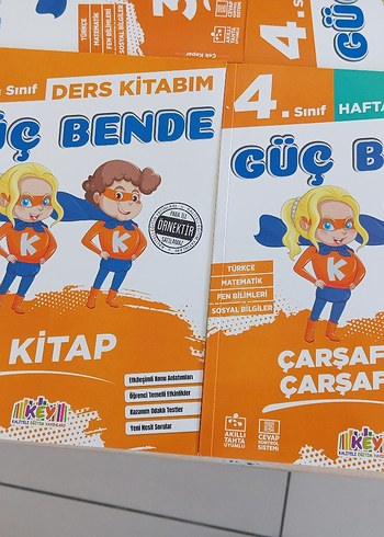 Beden 4. Sınıf Güç Bende seti , sıfır yeni basim