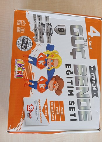 4. Sınıf Güç Bende seti , sıfır yeni basim