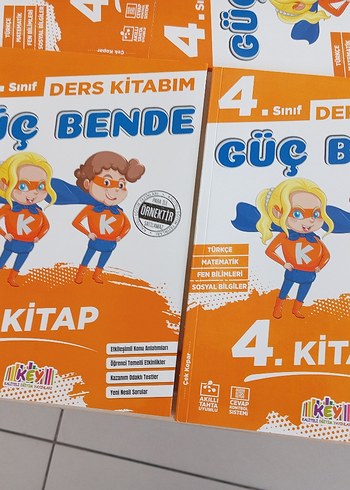 Beden Renk 4. Sınıf Güç Bende seti , sıfır yeni basim