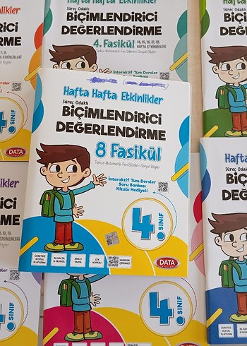 4. Sınıf Data yayınları full set