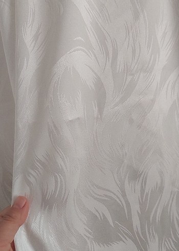 xl Beden beyaz Renk Beyaz Kadın Uzun Kollu Salaş Gömlek ve Etek