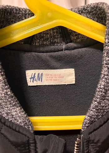 Fermuarlı Gri Erkek Çocuk Mont - Görsel 3