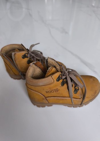 Bej Süet Erkek Çocuk Botu - Görsel 3