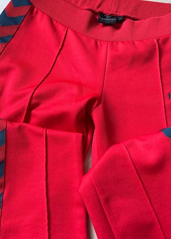 Kırmızı Hummel Fermuarlı Kadın Eşofman Altı - Görsel 5