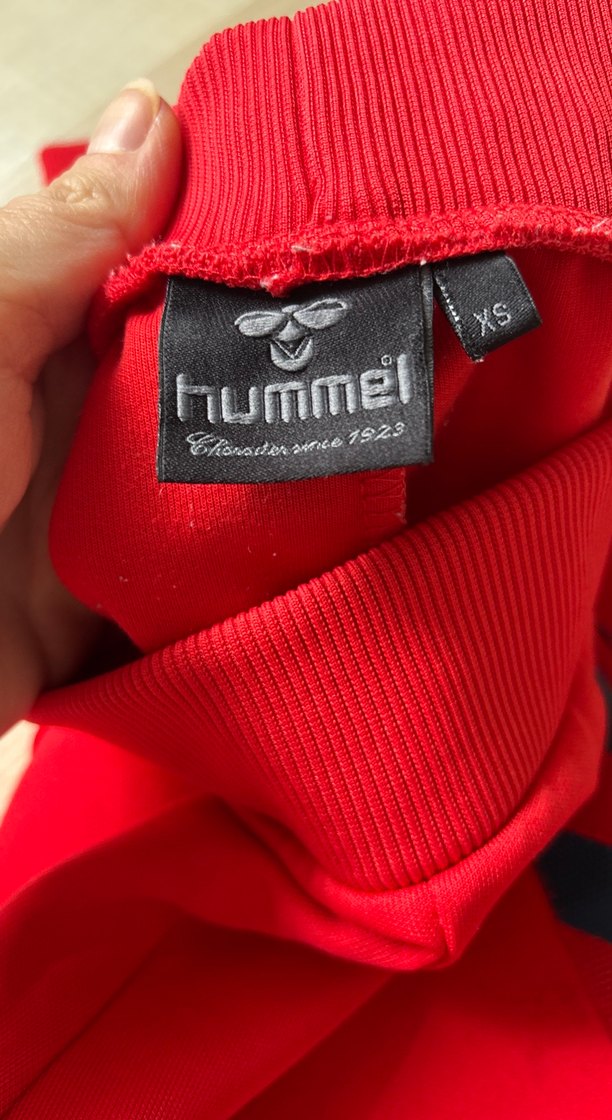 Kırmızı Hummel Fermuarlı Kadın Eşofman Altı - Görsel 2