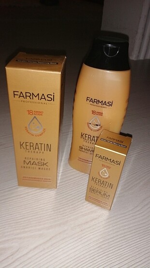 Farmasi keratin set