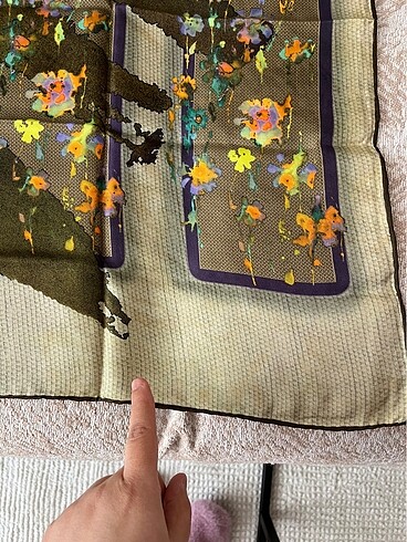 Beden Armine twill ipek eşarp