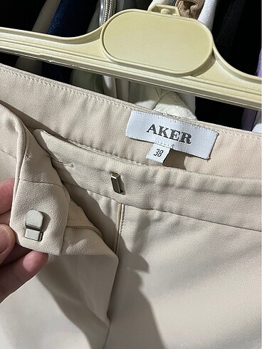 38 Beden Aker bej kadın pantolon