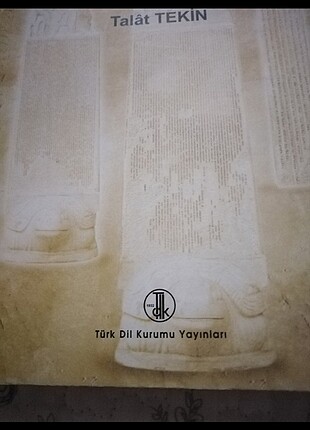 Orhon Yazıtları - Talat Tekin (TDK YAYINLARI)