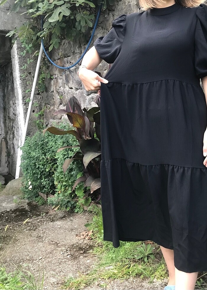 Siyah elbise - Görsel 2