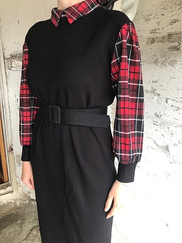 Triko elbise - Görsel 3