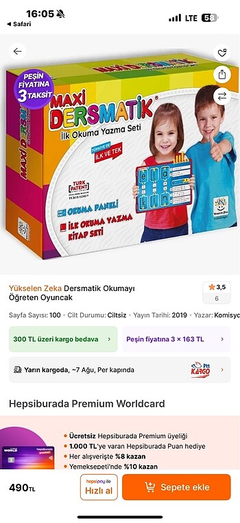 Okuma yazma seti