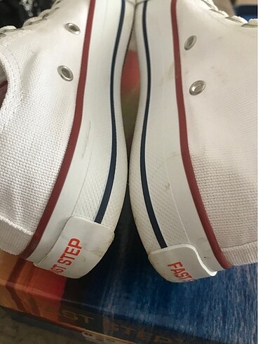 37 Beden beyaz Renk Fast step converse