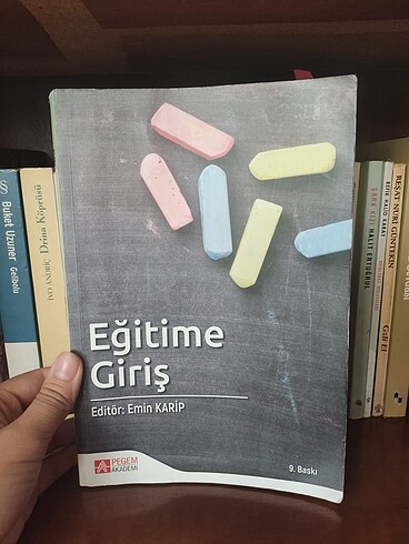 Eğitime giriş ders kitabı