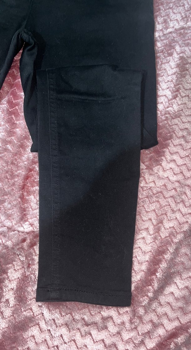 Siyah Düz Kesim Pantolon — görsel 2/3