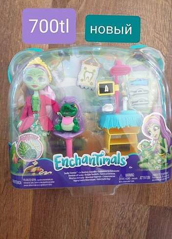 Enchantimals timsah dişçi