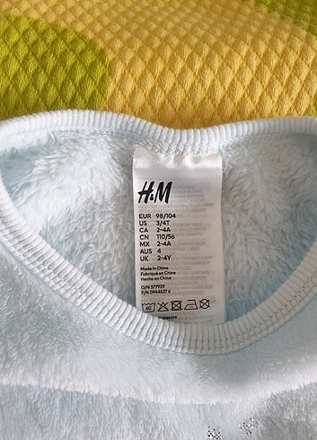 H&M tüylü kışlık pijama - Görsel 2
