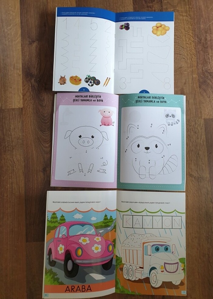 Çiz sil, nokta birleştirme ,sayılar  - Görsel 2