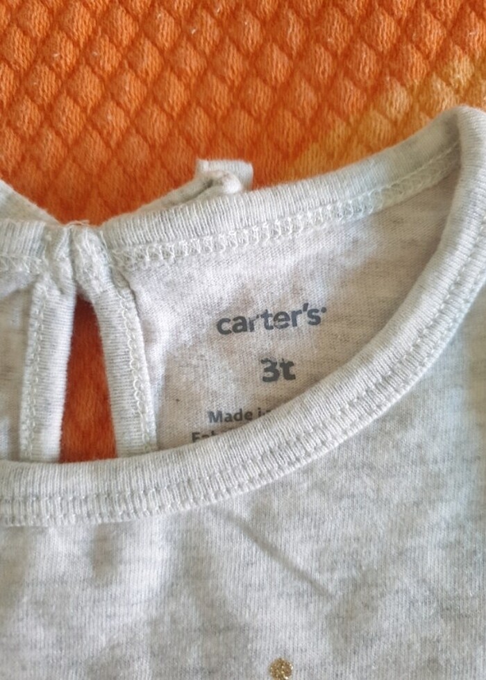 Carter's baykuşlu t-shirt 3T - Görsel 4