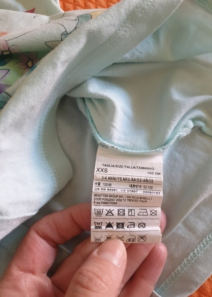 Benetton t-shirt 3Y - Görsel 4