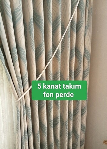 Taç Fon perde 
