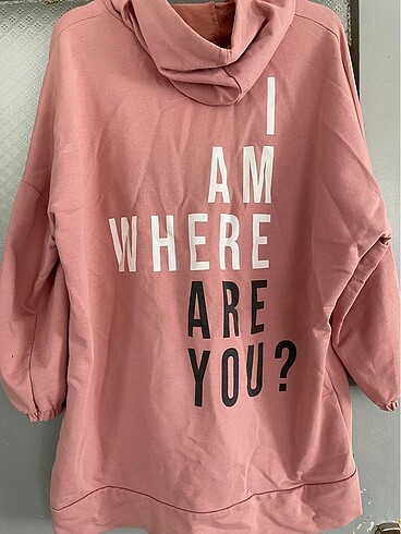 universal Beden pembe Renk Sweatshirt