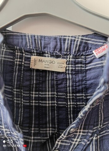 Mango Kids Mango kız çocuk gömlek