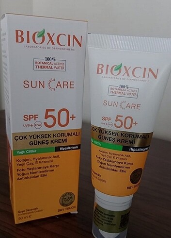 Bioxcin güneş kremi