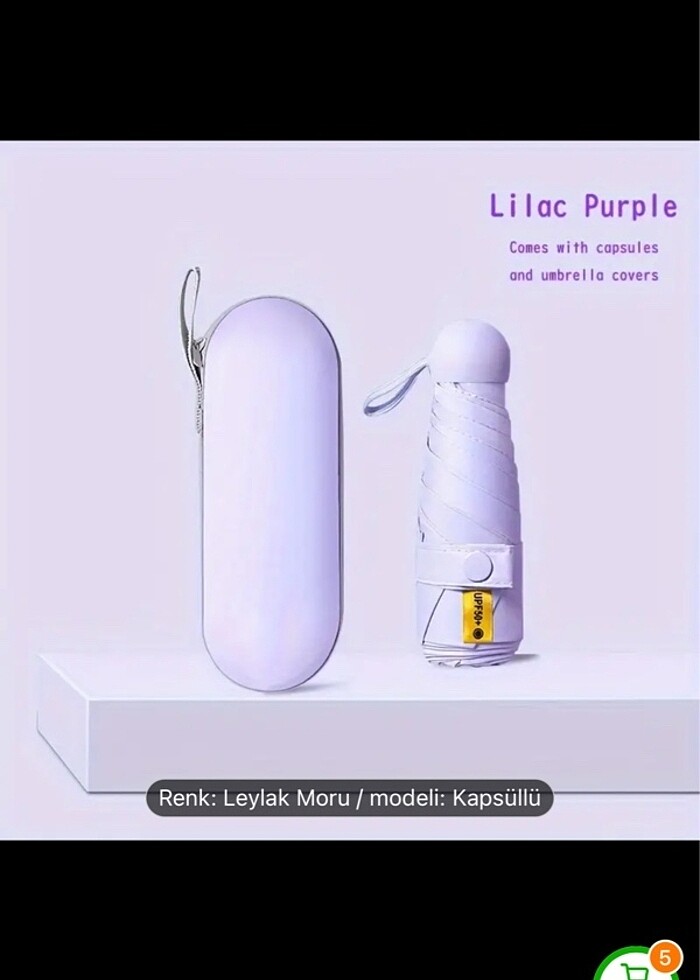 Mini Cep Boy Şemsiye - Görsel 2